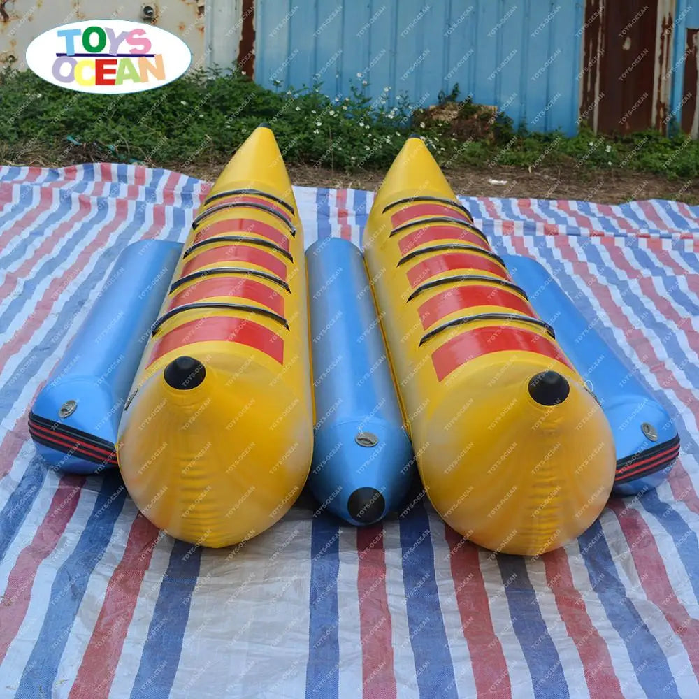 Water sports game towable game inflatable banana boat commercial