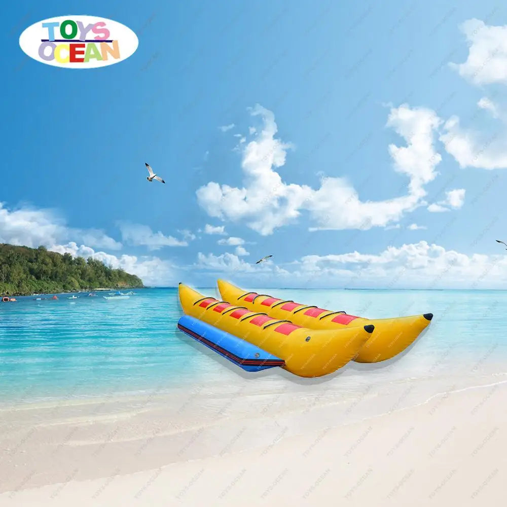 Water sports game towable game inflatable banana boat commercial