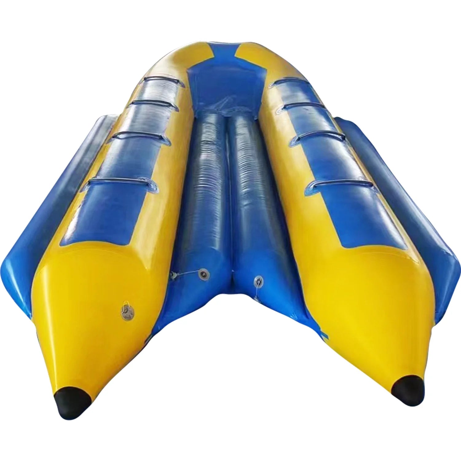 12 Person High Quality Banana Boat PVC Inflatable Flying Fish with 500kg Capacity Customized Color for Commercial Water Sports