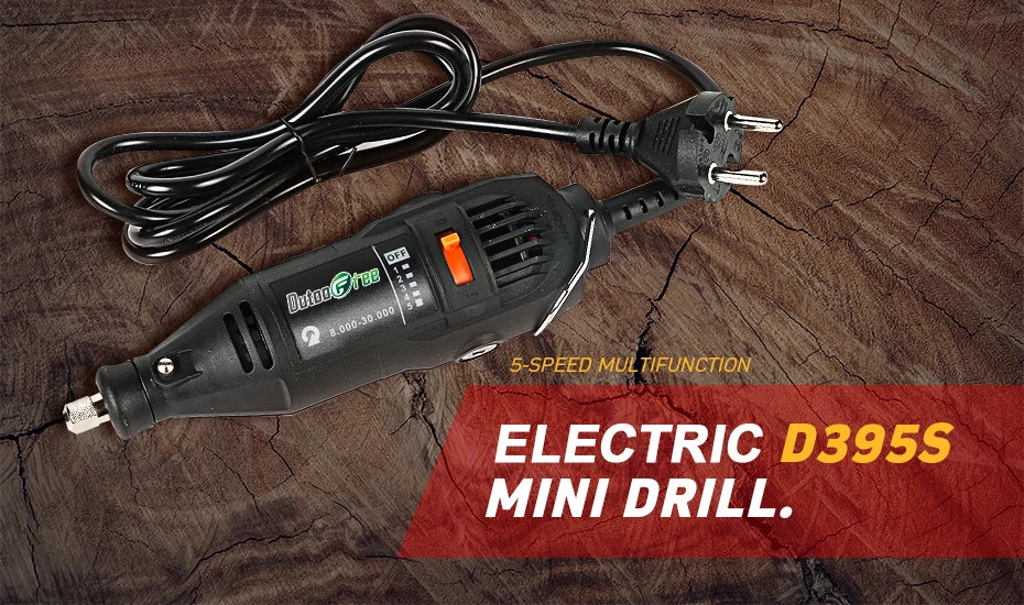 130W Power Tools Electric Mini Drill Die Grinder Engraver Polisher with Rotary Tools Set Kit Variable Speed Dremel Engraving Pen