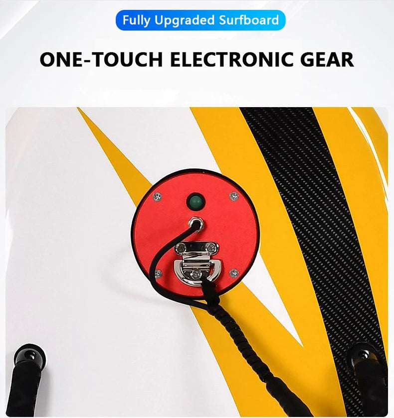 12KW high power motor carbon fiber battery agile electric surfboard