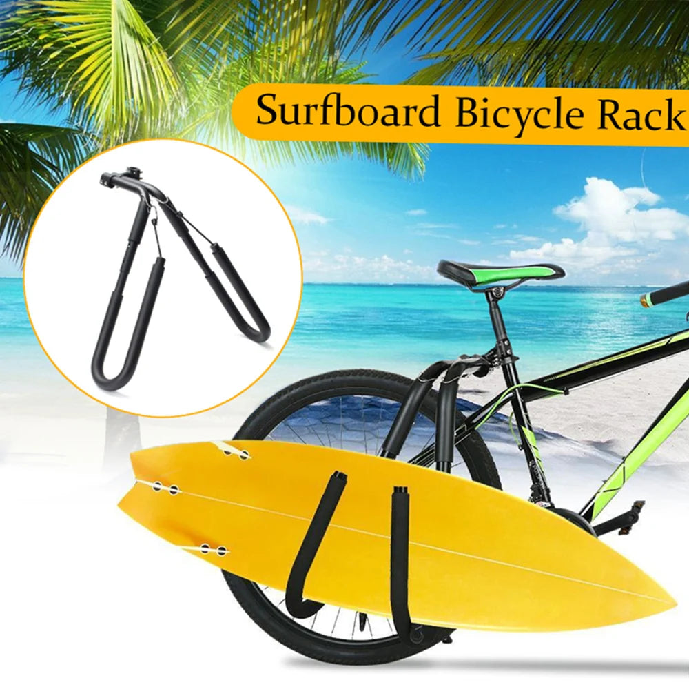 Surfboard Bicycles Carrier Rack Bike Skimboard New Side Kiteboard Holder Outdoor Beach Surfing Tools Carrier