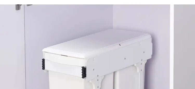 Kitchen Sink Trash Can Large Kitchen Cabinet Recycle Bin Food Waste Litter Bins Dustbin Recycling Trash Sorting Home Appliance