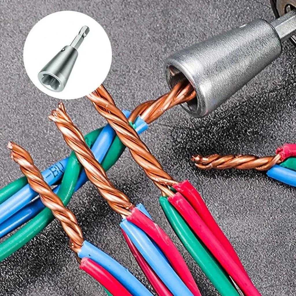 Wire Twisting Tools Quickly Twister Electrician Artifact for Power Drill Drivers Twisted Connector Cable Device Multi-tool