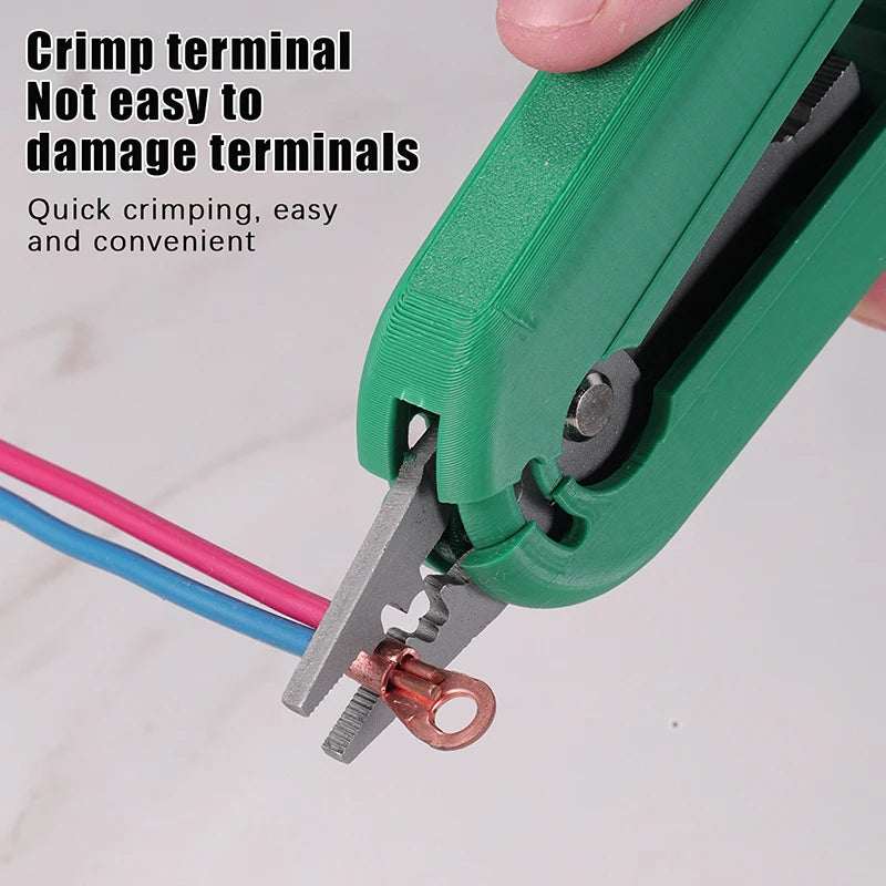 Electricians Tools Set: Multifunction Plier, Wire Stripper, Mini Cable Cutter for DIY Repair