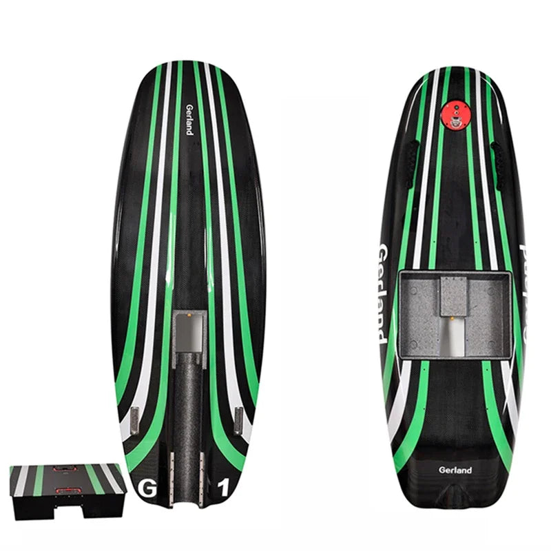 12KW high power motor carbon fiber battery agile electric surfboard