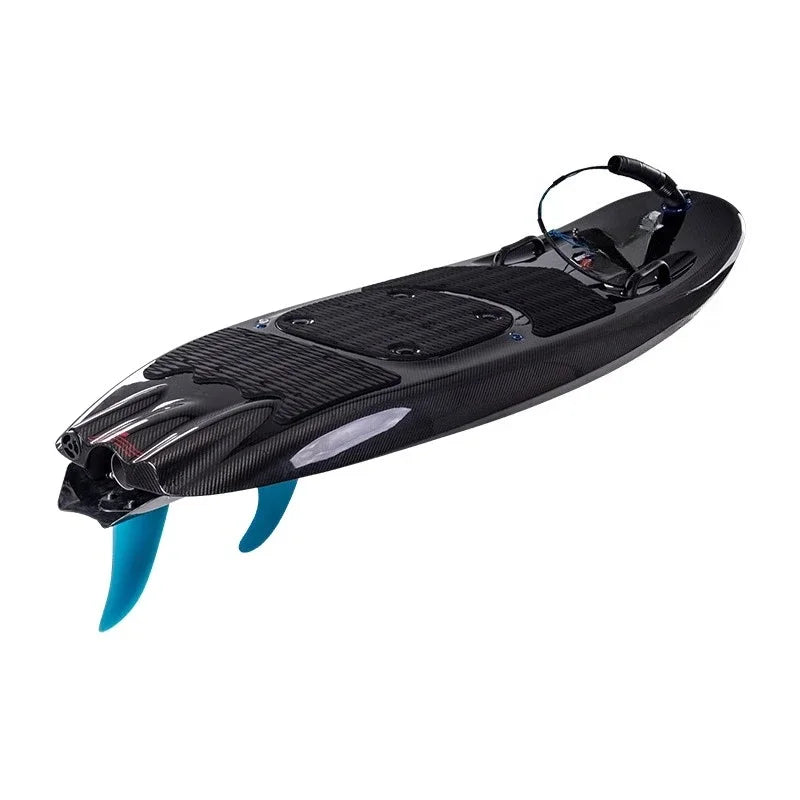 Carbon fiber oil-powered electric power surfboard adult water stand-up wakeboard