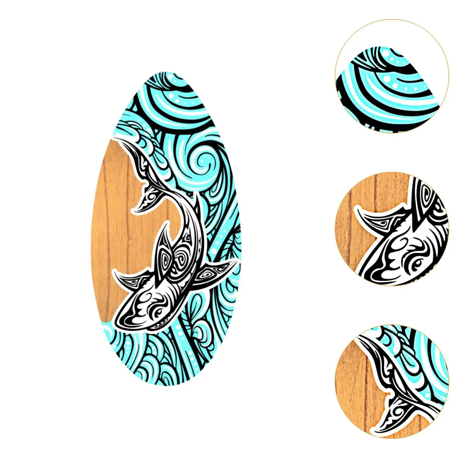 Skimboard Shallow Water 35 Inches Standing Beach Toys Small Surfboard Beach Sand Board for Beginners Children Adults Teens Kids