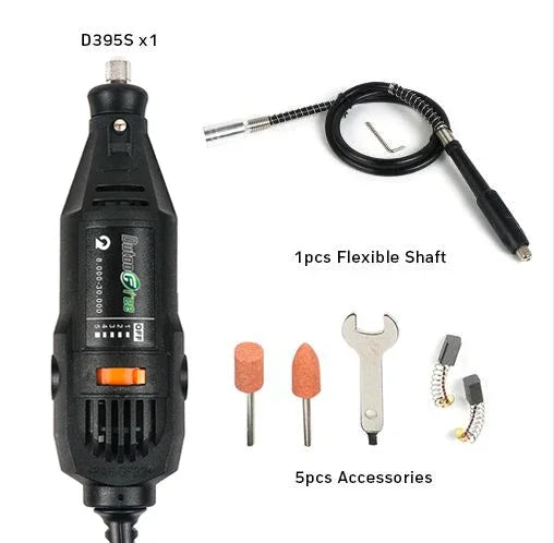 130W Power Tools Electric Mini Drill Die Grinder Engraver Polisher with Rotary Tools Set Kit Variable Speed Dremel Engraving Pen