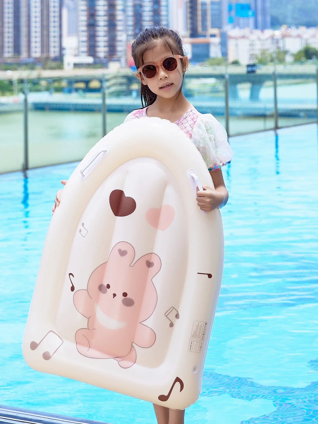 Rooxin Swim Tube Water Hammock Swim Accessory Inflatable Pool Float For Summer Water Sports Swimming Circle Swim Float