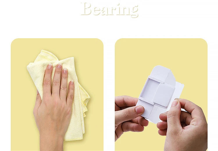 1/2PCS Wall Mounted Camera Bracket Adhesive, No Drilling, Household Indoor Storage, Fixed Monitoring Rack, Tray, Item Storage