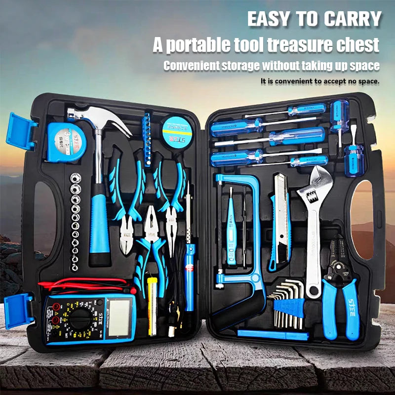 Electrician Multimeter Manual - Electrical Toolbox Hardware Maintenance Set - Household Tools - Optional 17/25/65 Pieces