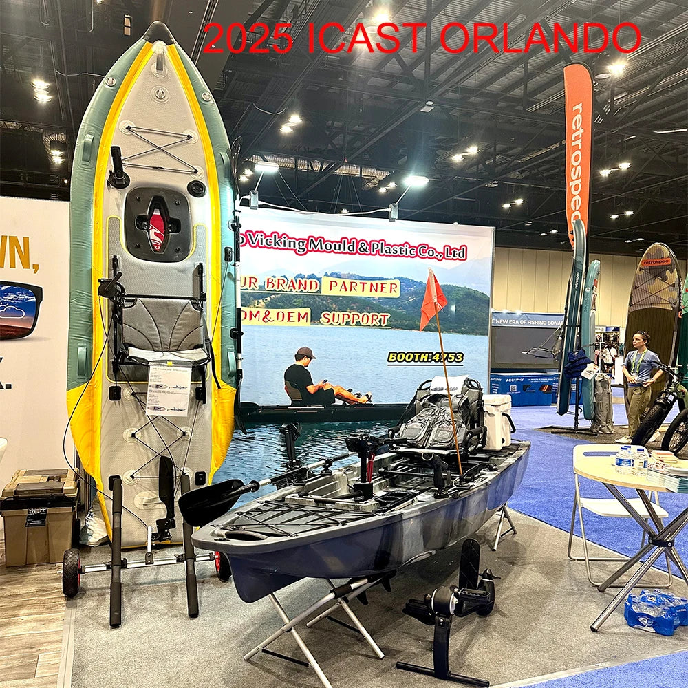 2025 Best 14FT Propeller Drive Fishing Kayak 550 LBS Modular Pedal Motor HDPE Tandem Experienced Surfing 2 Persons