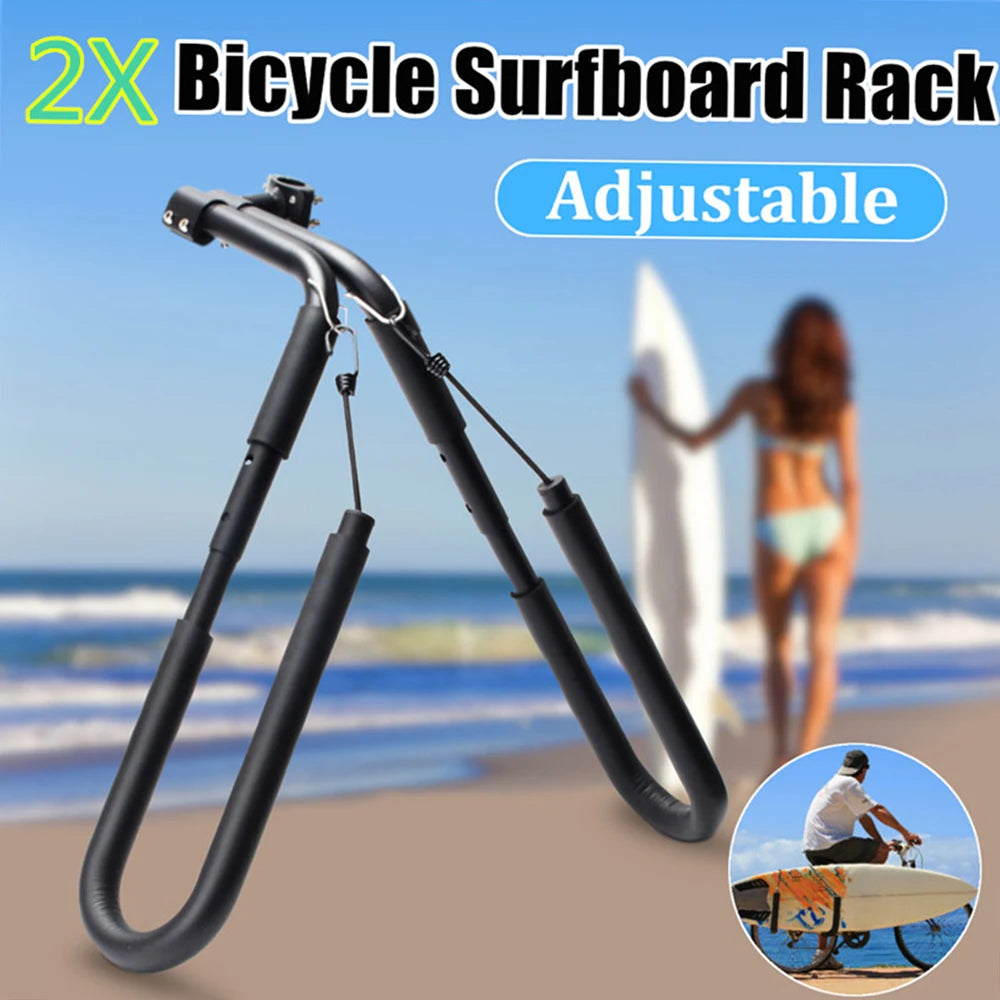 Surfboard Bicycles Carrier Rack Bike Skimboard New Side Kiteboard Holder Outdoor Beach Surfing Tools Carrier