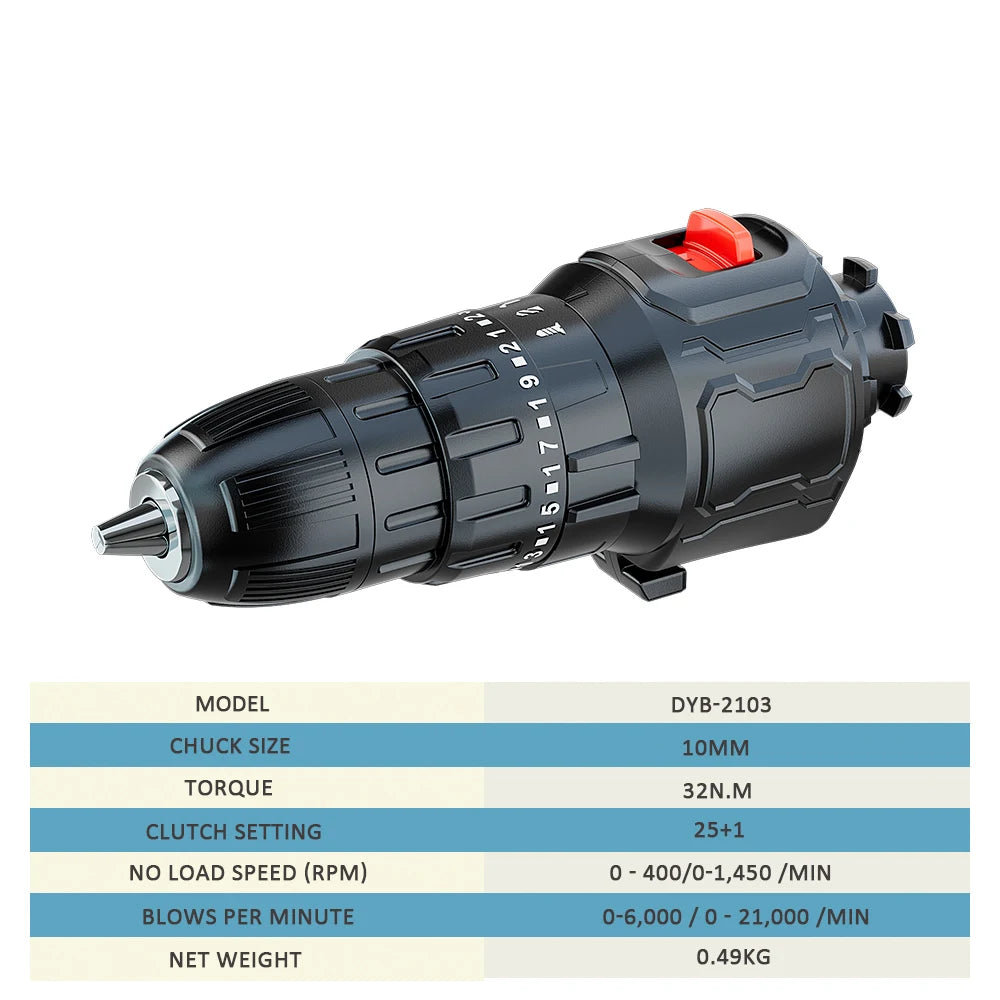 Brushless Electric Treasure Multitool Tools Screwdriver Wrench Impact Drill Polisher Reciprocating Saw Polisher Power Accessory