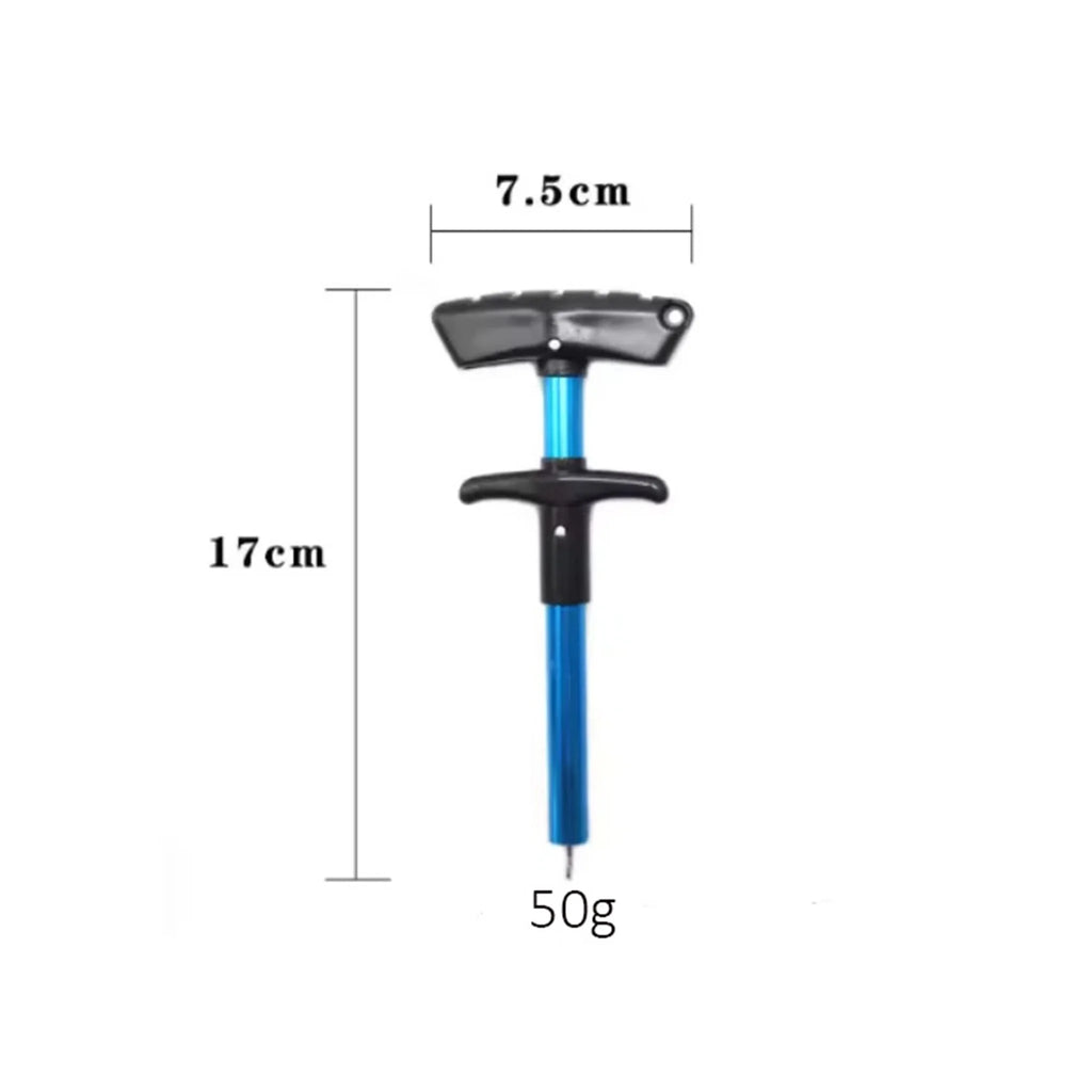 1pc Fishing Hook Remover Tool Fishing Lure Remover Aluminum Tube Hook Detacher Portable Fish Hook Out Extractor