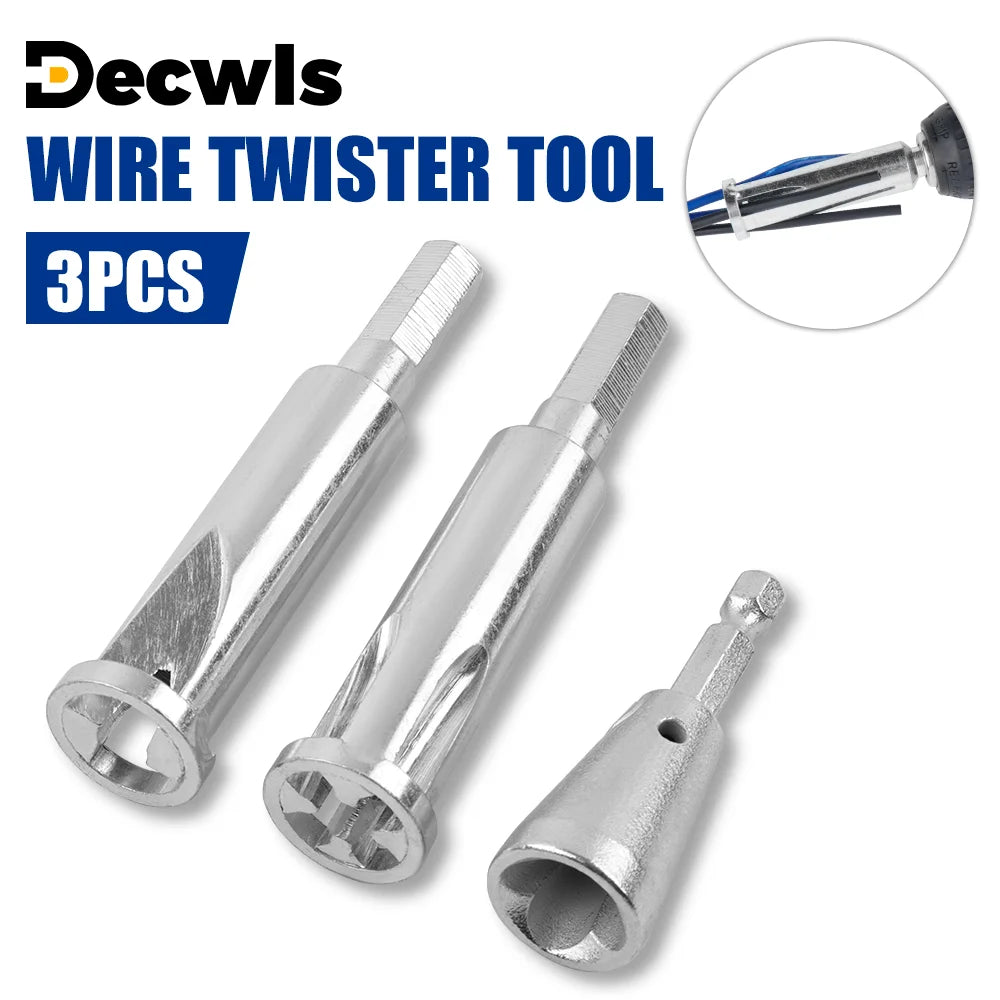 Multi-tool Electric Wire Twister Professional Wire Twisting Tools for Power Drill Quickly Twisted Connector Electrician Artifact