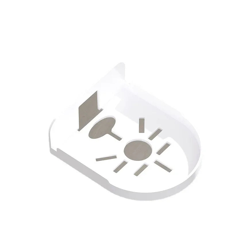 1/2PCS Wall Mounted Camera Bracket Adhesive, No Drilling, Household Indoor Storage, Fixed Monitoring Rack, Tray, Item Storage