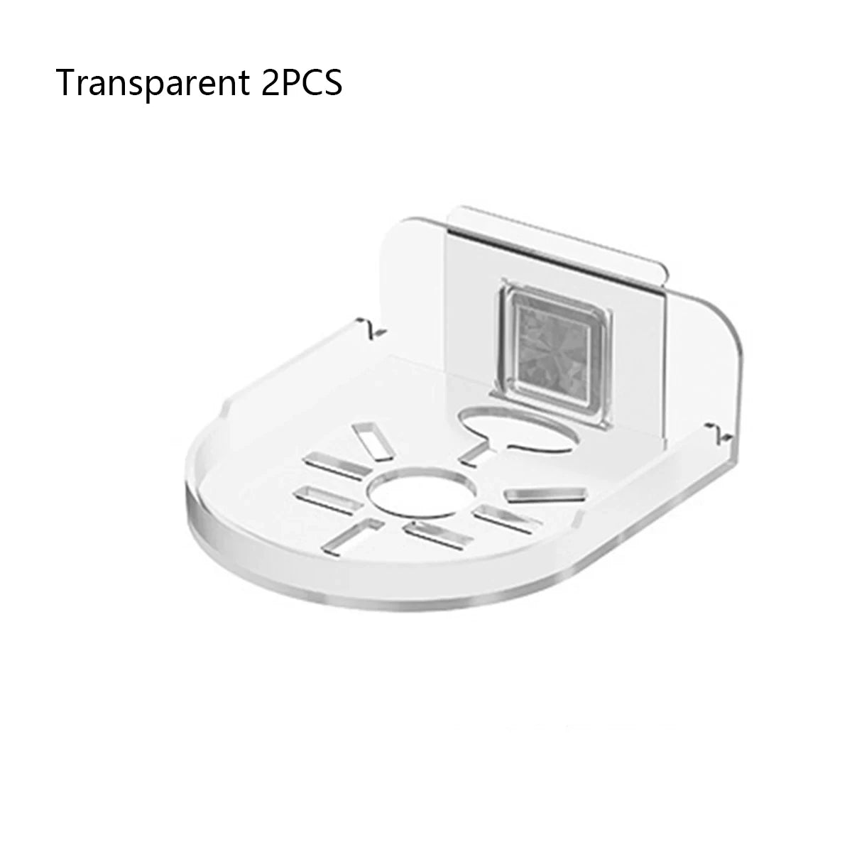 1/2PCS Wall Mounted Camera Bracket Adhesive, No Drilling, Household Indoor Storage, Fixed Monitoring Rack, Tray, Item Storage