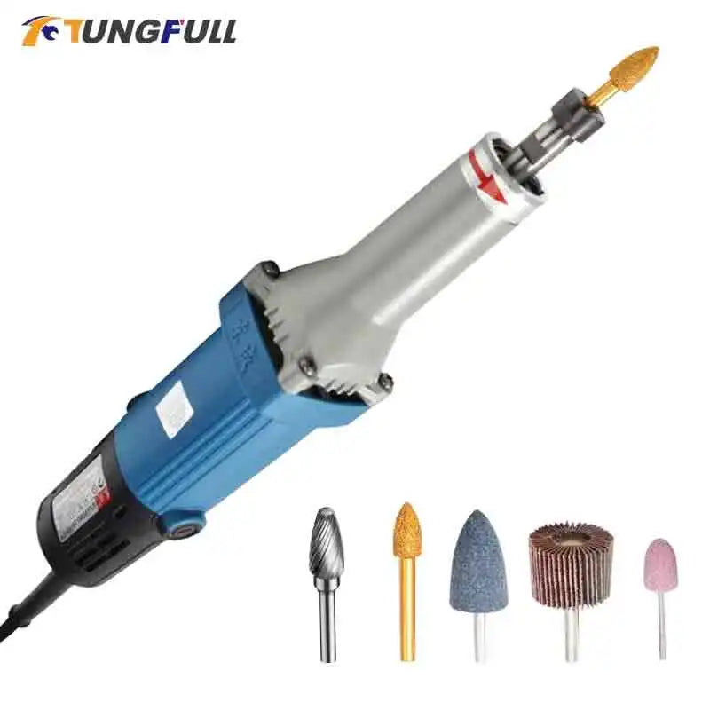 Electric Grinding And Polishing Machine Straight Grinder Electric Grinding And Polishing Machine Carving Root Rotary Tools