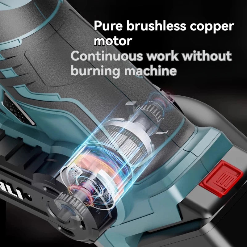 Electric Router Trimmer Wood Cutting Machine Cordless Electric Planer Brushless Motor Power Tools