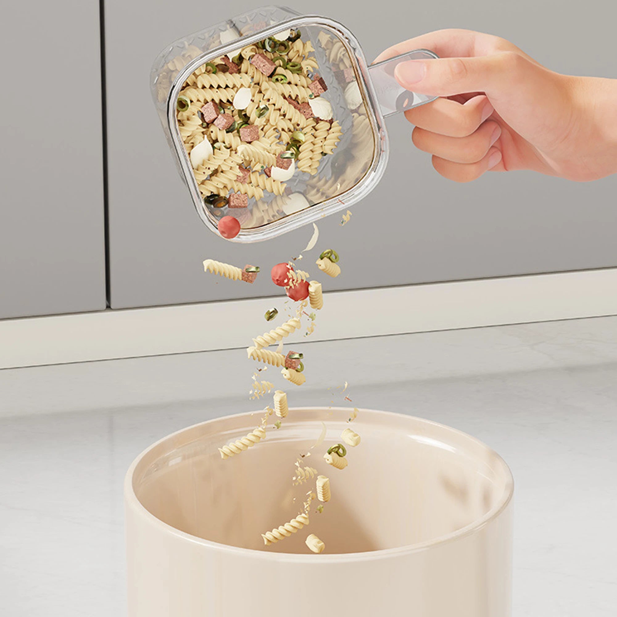 Kitchen Sink Drain Basket, Sink Separator for Leftover Food Scraps, Filter Basket with Suction Cup, No Installation Required, Multifunctional Household Drain Rack, Kitchen Drainage Filter Storage Basket