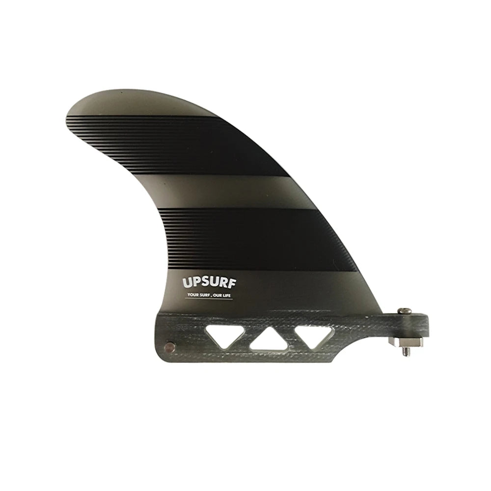 Surfboard 4.5inch Fin Center Surfing Fin For Longboard Single Gray/Clear Fin Quilha Paddle Board SUP Board Fin Small Central Fin