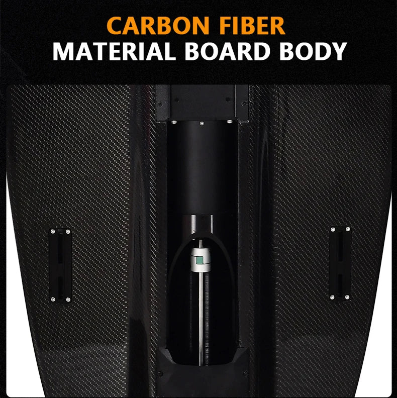 12KW high power motor carbon fiber battery agile electric surfboard