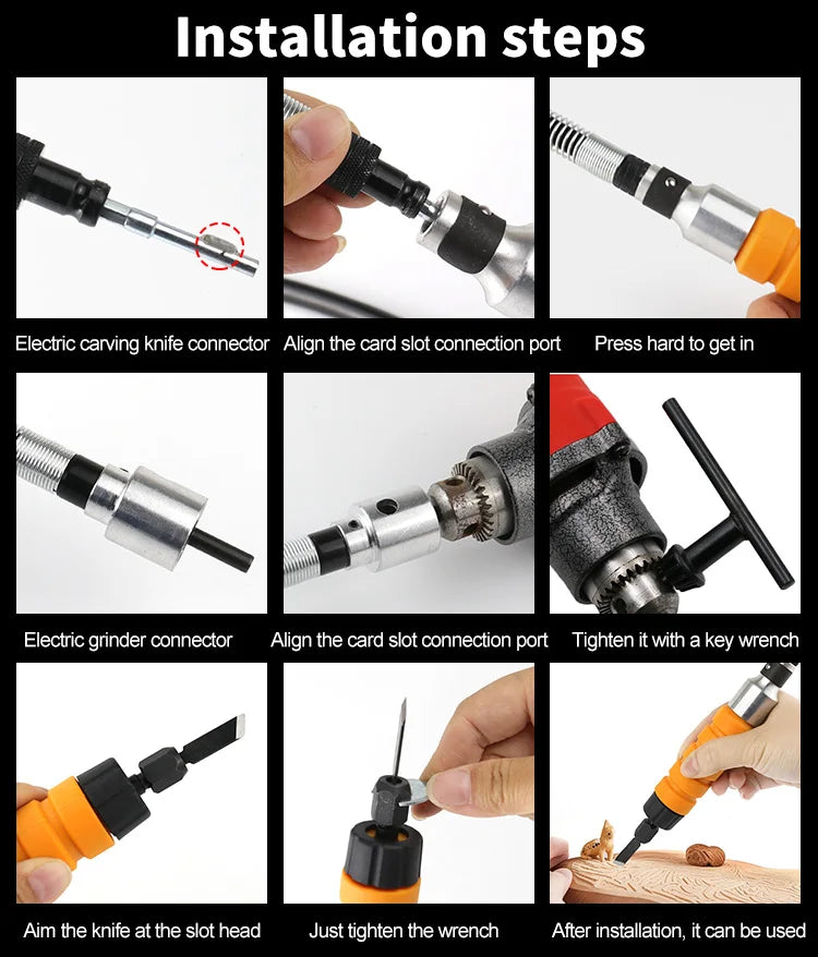 Electric chisel Carving Tool Wood carving machine Woodworking chisel electric tools for woodworking