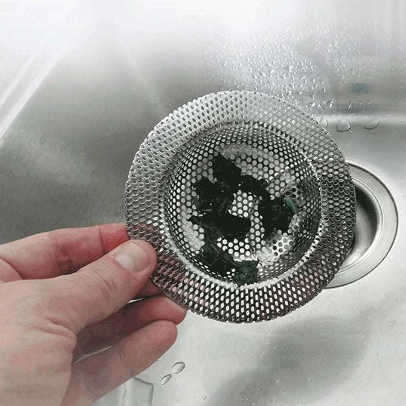 Kitchen Stainless Steel Full-hole Floor Drain Sink Dishwasher Tub Sewer Sink Strainer Bathroom Hair Catcher Floor Drain Cover