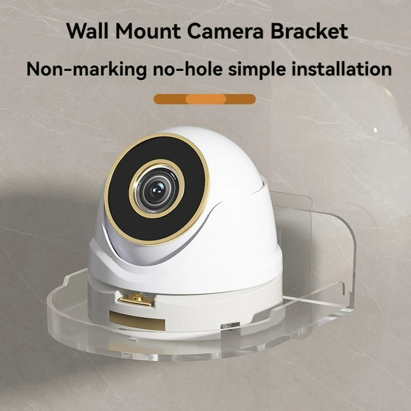 Universal Non-Drilling Wall Mount for CCTV Camera - Durable and Space-Saving Storage Holder