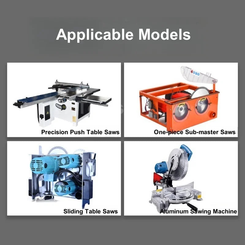 110/125/180/205/230mm Circular Saw Blade 2.0mm Teeth Kerf 40-96 Teeth Woodworking Cutting Saw Blades Disc for Cutting Wood Tools