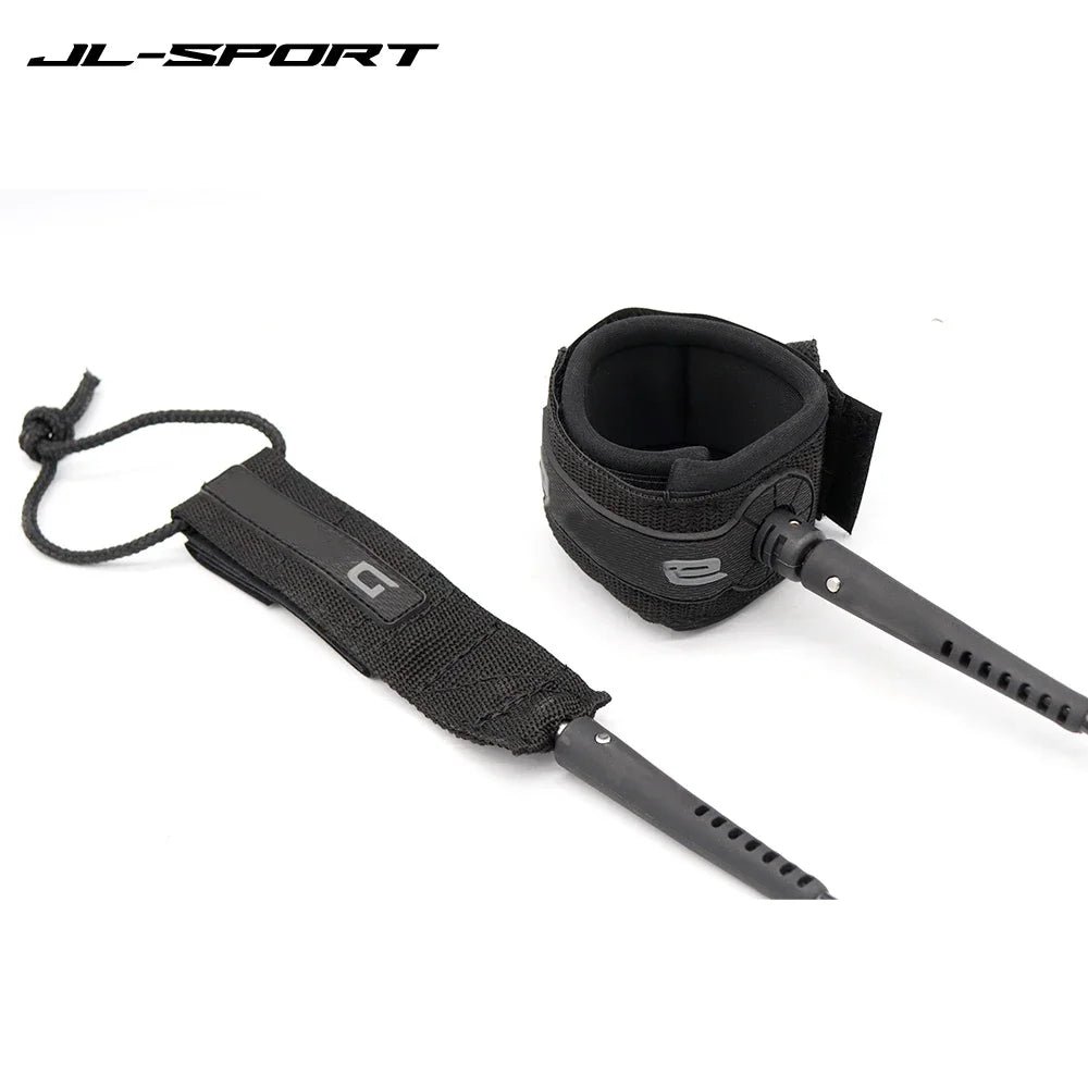 Surf Leash Surfboard Leash DK Brand Surfing Leash 6~9FT 7mm Surfboard Foot Leash Straight Foot Rope For Wind Surfing Accessories