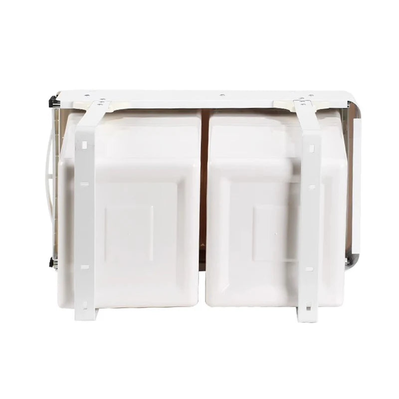 Kitchen Sink Trash Can Large Kitchen Cabinet Recycle Bin Food Waste Litter Bins Dustbin Recycling Trash Sorting Home Appliance