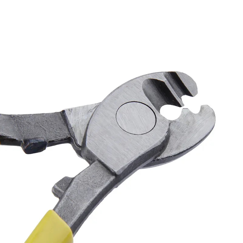 6 Inch Manual electrician cable cutter tool, multifunctional anti slip electrician pliers, labor-saving wire stripping pliers