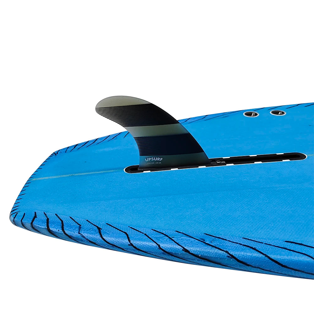 Surfboard 4.5inch Fin Center Surfing Fin For Longboard Single Gray/Clear Fin Quilha Paddle Board SUP Board Fin Small Central Fin