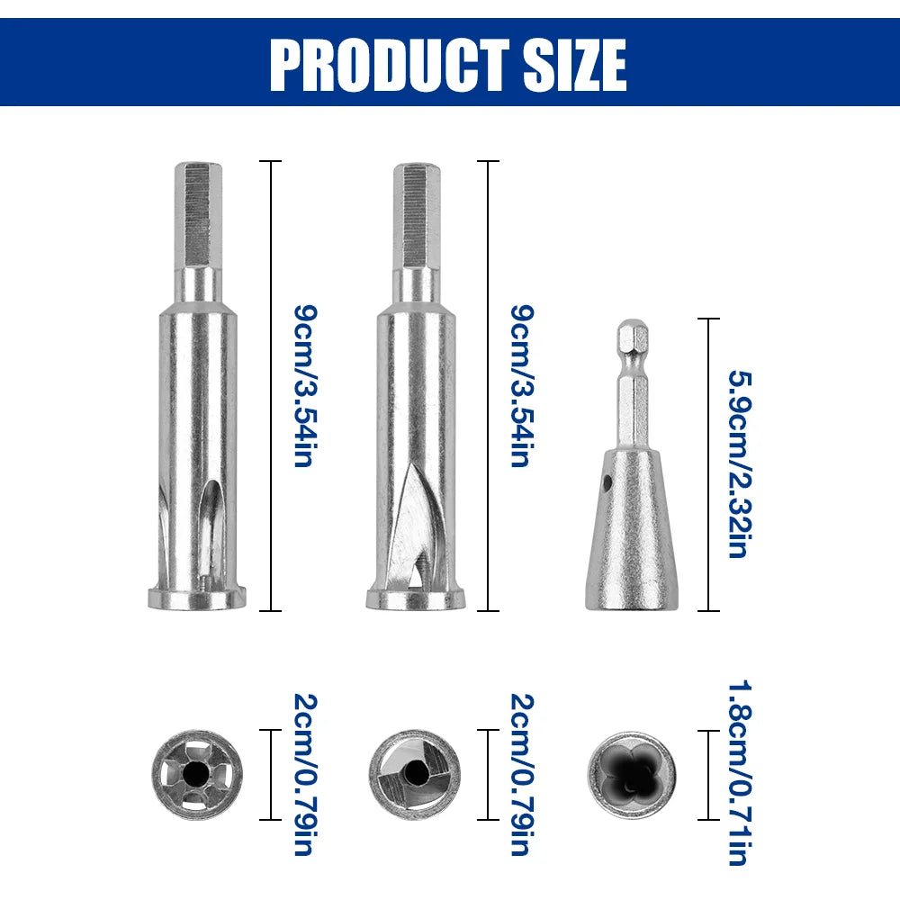 Multi-tool Electric Wire Twister Professional Wire Twisting Tools for Power Drill Quickly Twisted Connector Electrician Artifact