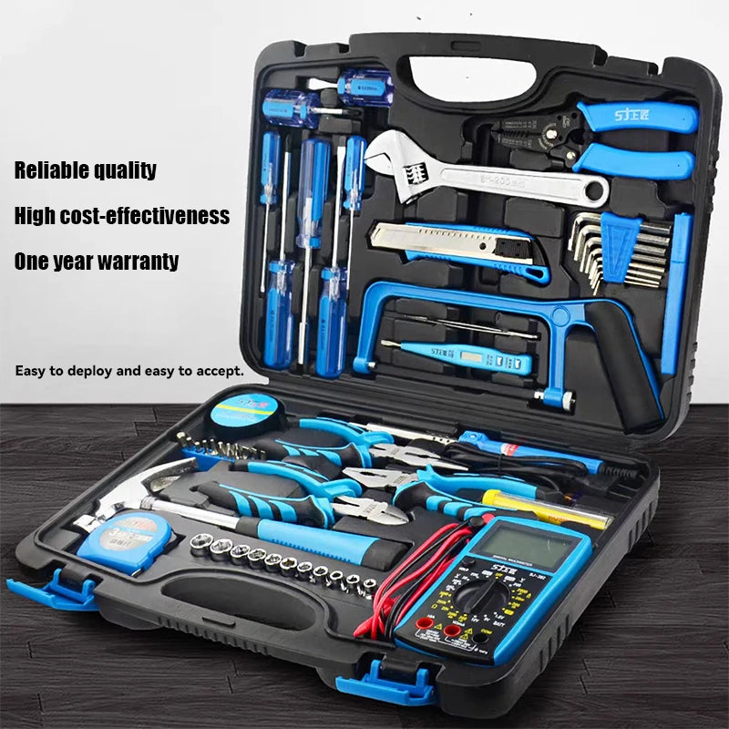 Electrician Multimeter Manual - Electrical Toolbox Hardware Maintenance Set - Household Tools - Optional 17/25/65 Pieces