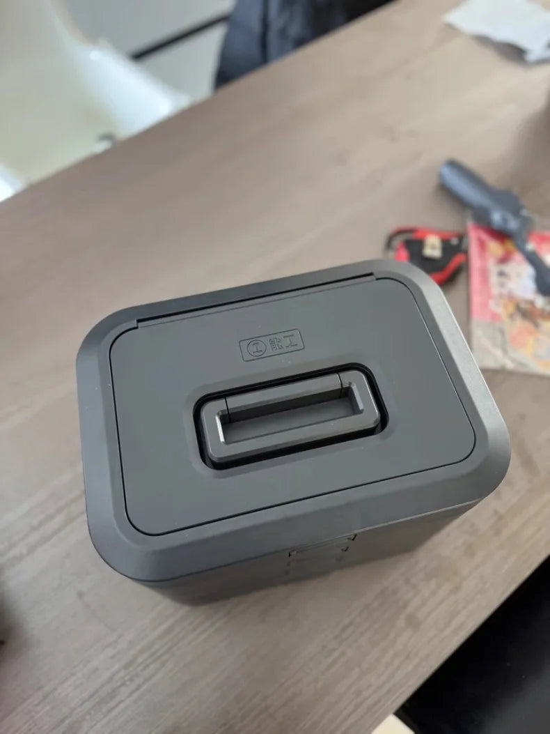 Electric Drill Tool Set Complete Repair Toolkit Electric Hardware Household Recharged Combination Tools Set Luxury Gift Box Kit