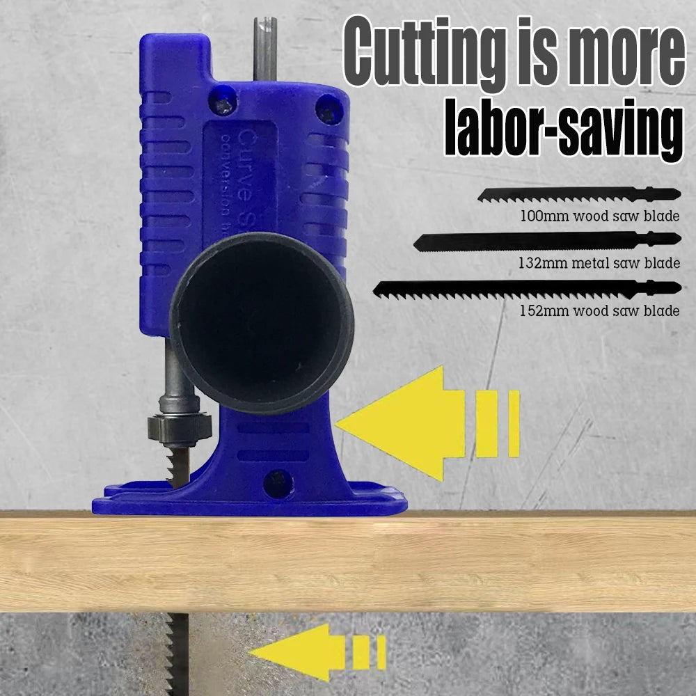 Electric Drill Modified To Electric Saws Reciprocating Saw Adapter Accessory Electric Saws Drill to Jig Saws Wood Cutting Tools