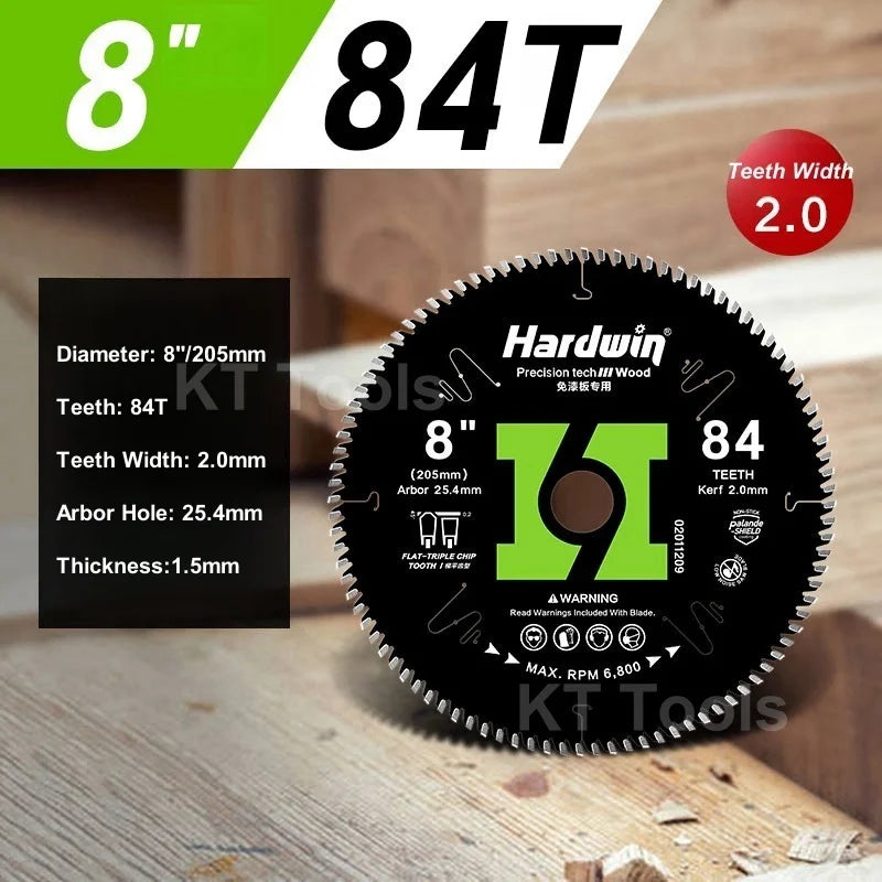 110/125/180/205/230mm Circular Saw Blade 2.0mm Teeth Kerf 40-96 Teeth Woodworking Cutting Saw Blades Disc for Cutting Wood Tools