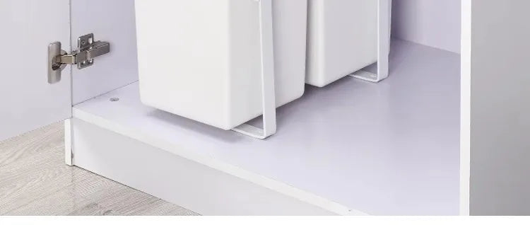 Kitchen Sink Trash Can Large Kitchen Cabinet Recycle Bin Food Waste Litter Bins Dustbin Recycling Trash Sorting Home Appliance