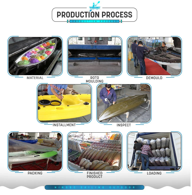 10FT 2 Section 1 Person Propeller Ocean Pedal Drive Kayak Modular HDPE Sea Kayak for Fishing LLDPE Hull Material Rivers