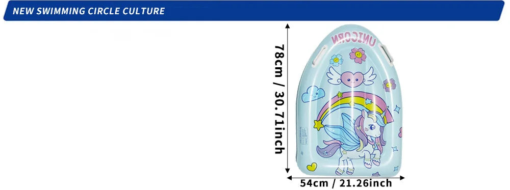 Rooxin Swim Tube Water Hammock Swim Accessory Inflatable Pool Float For Summer Water Sports Swimming Circle Swim Float