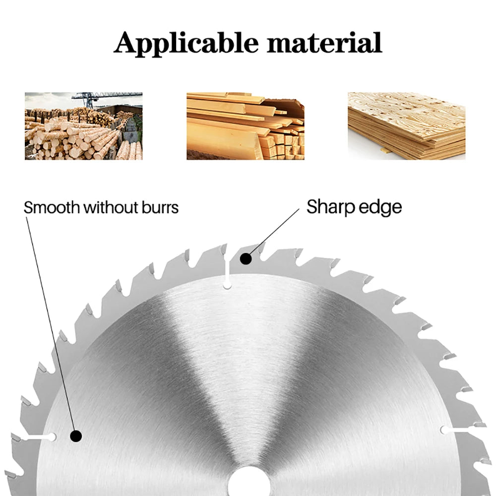 10" 250mm Circular Saw Blade For Wood/Aluminum Cutting General Purpose 40 60 80 100 120 Teeth