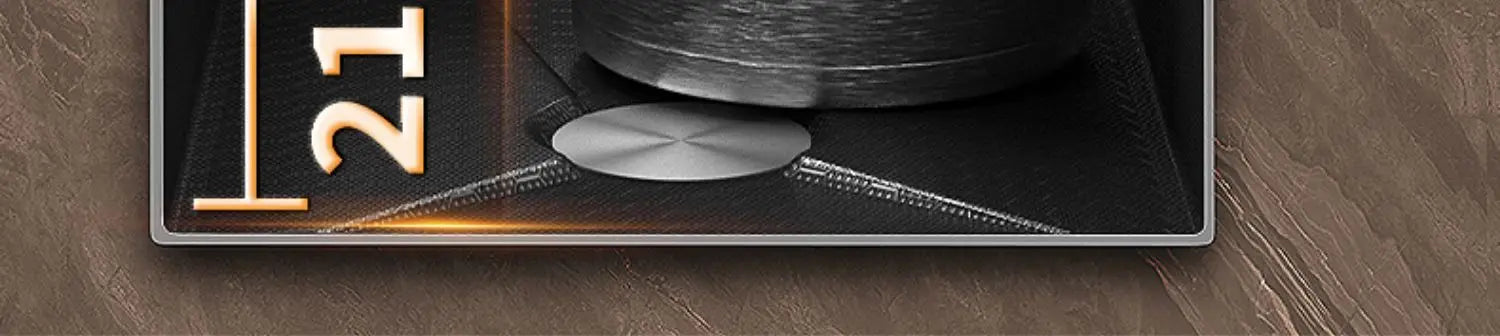 Smart Multifunction Piano Key Waterfall Large Sink 304 Stainless Steel Home Kitchen Sink with Dish Drying Holder