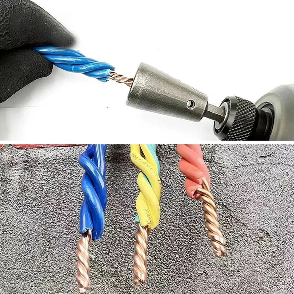 Wire Twisting Tools Quickly Twister Electrician Artifact for Power Drill Drivers Twisted Connector Cable Device Multi-tool