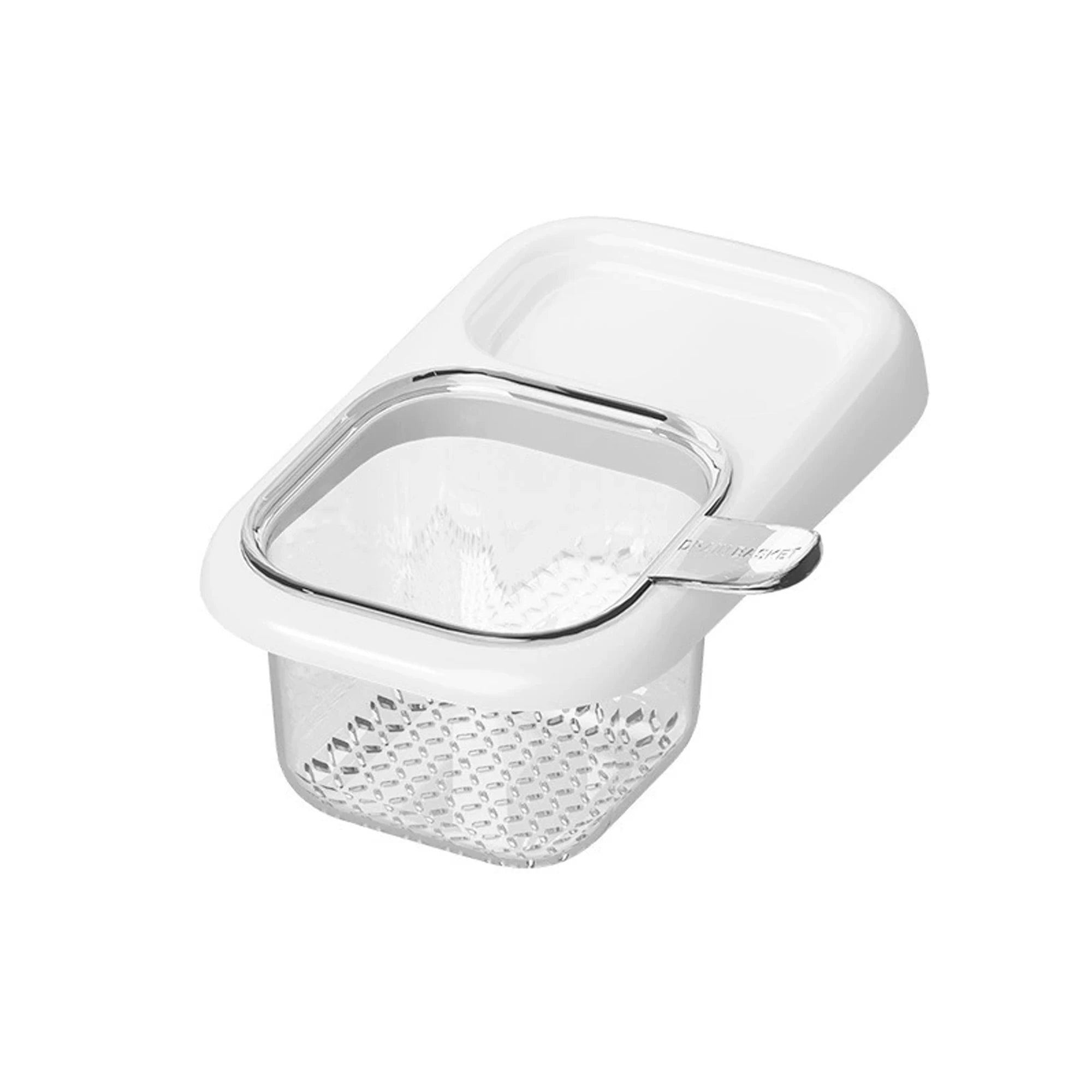 Kitchen Sink Drain Basket, Sink Separator for Leftover Food Scraps, Filter Basket with Suction Cup, No Installation Required, Multifunctional Household Drain Rack, Kitchen Drainage Filter Storage Basket