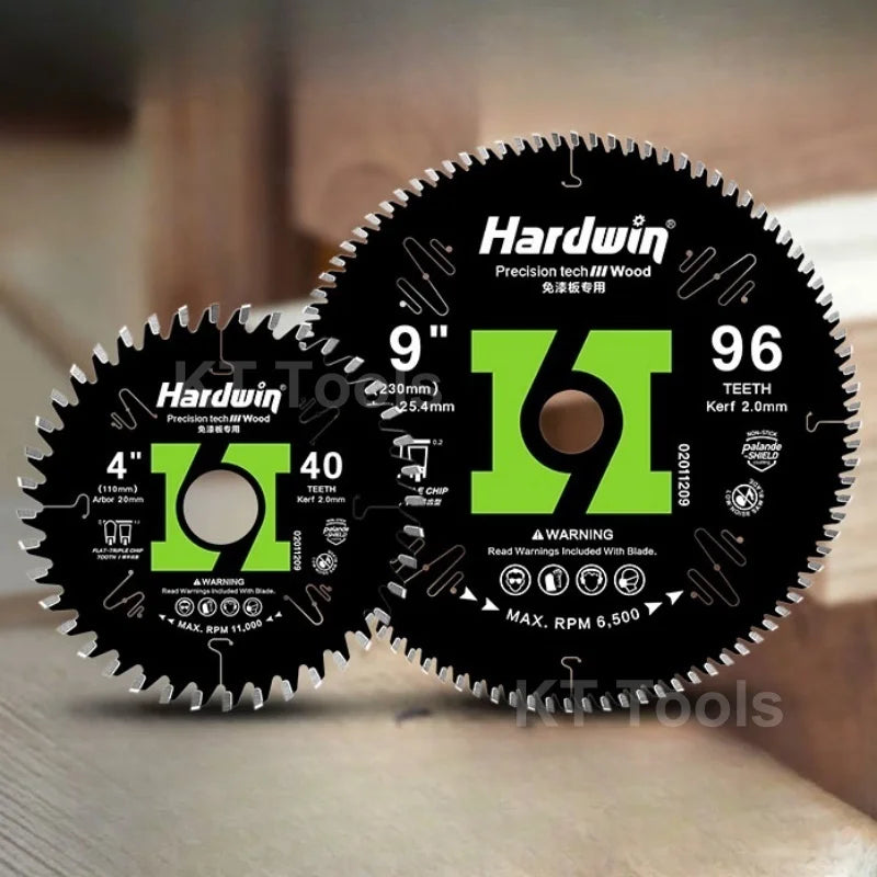 110/125/180/205/230mm Circular Saw Blade 2.0mm Teeth Kerf 40-96 Teeth Woodworking Cutting Saw Blades Disc for Cutting Wood Tools