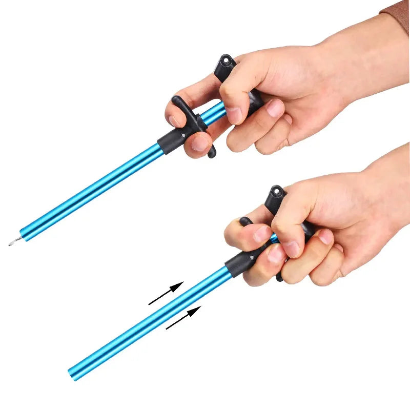 1pc Fishing Hook Remover Tool Fishing Lure Remover Aluminum Tube Hook Detacher Portable Fish Hook Out Extractor